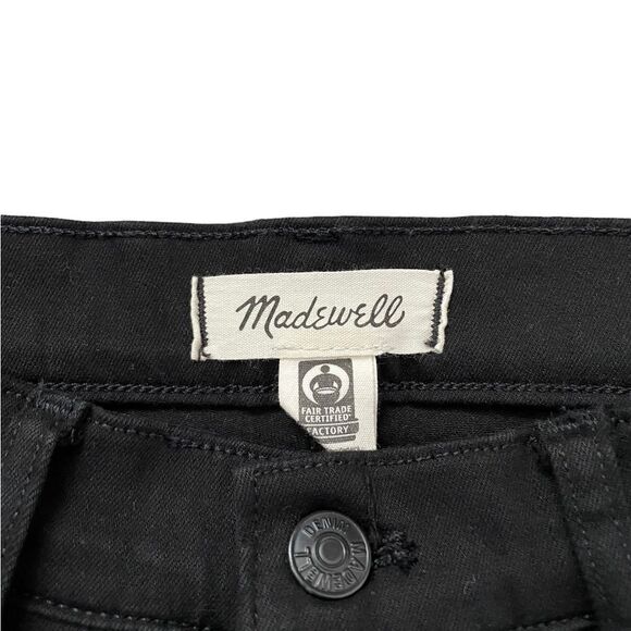 MADEWELL 9" Mid Rise Skinny Jeans Black Size 29 - Picture 8 of 9